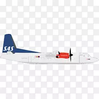 Fokker 50无线电控制飞机飞行模型飞机