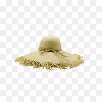 米色太阳帽-草帽