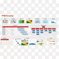 项目管理办公室模板项目组合管理microsoft project Multiprojektmanagement-pmo