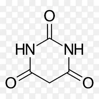 巴比妥酸脲化学化合物丙二酸组织结构