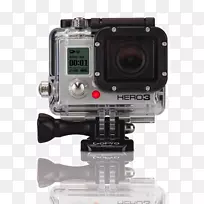 GoPro Hero3黑色版GoPro Hero3银色版照相机GoPro Hero3+银色版-GoPro