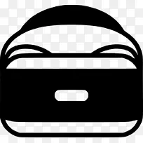 PlayStation VR头装显示器PlayStation 4电脑图标剪贴画-vr