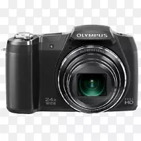 点拍相机奥林巴斯sz 16数码相机黑色奥林巴斯笔sz-17 16.0mp数码相机