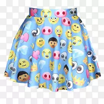 表情服装连衣裙顶部表情符号