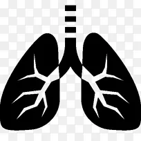 泰隆电脑图标人体呼吸-蒙森肺