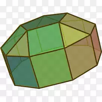 角Johnson立体多面体对角几何角