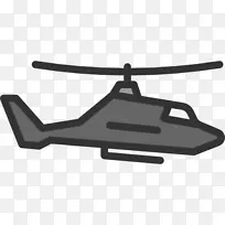直升机旋翼计算机图标飞机直升机
