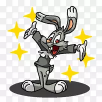 兔虫兔画卡通剪贴画-口袋妖怪