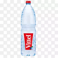 碳酸水Vittel瓶装水雀巢水瓶