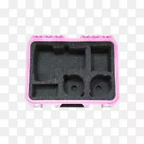 塑料计算机硬件.照相机粉红色
