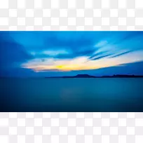 桌面壁纸，SEA电脑，microsoft天蓝色壁纸-SEA