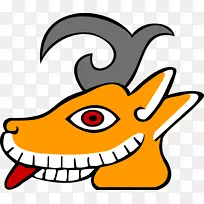 鹿玛雅文明阿兹特克历法符号-鹿