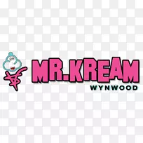Kream Wynwood冰淇淋店岩石路-hiphop标志