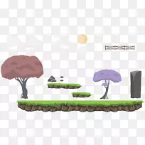雪碧平台游戏侧-滚动2d计算机图形二维空间-精灵