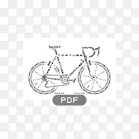 自行车车轮自行车山地自行车解剖-自行车