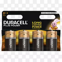 D电池碱性电池Duracell电动电池AAA电池-Duracell