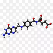 叶酸甲氨蝶呤b维生素泛酸分子-健康
