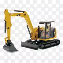 卡特彼勒公司小型挖掘机压铸玩具装载机挖掘机
