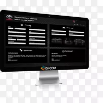 计算机软件呼叫中心isi-com前景显示设备-campagne