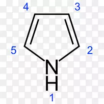 呋喃芳香吡咯化学噻吩