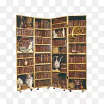 书架，书柜，折叠屏风，衣柜，房间-莱诺比安科