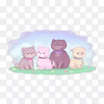 小猫猪猫粉红小猫