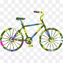 自行车竞技剪贴画-自行车