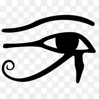 古埃及霍鲁斯瓦杰特眼埃及符号