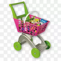 购物车玩具车游戏Ecoiffier-购物车