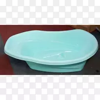 碗塑料餐具玻璃水槽-婴儿浴
