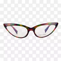 褐线眼镜光线禁止光学镜片