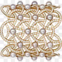 珍珠珠宝手镯钻石克拉养殖淡水珍珠
