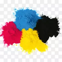 彩色打印cmyk彩色墨盒打印机
