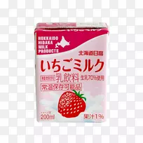 草莓食品果汁牛奶饮料-草莓