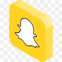 Snapchat角字体设计