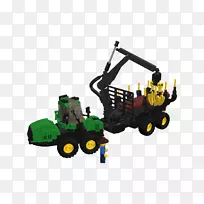 汽车玩具重型机械拖拉机-玩具