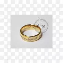 结婚戒指，领主的戒指，一枚戒指，Quenya-Senhor dos aneis