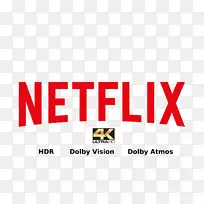 Netflix电视节目电视电影-4k标志