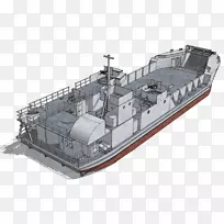 潜水艇追逐雷公潜水海军建筑船