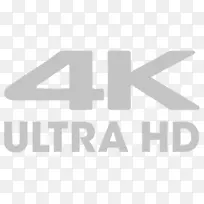 超高清晰度电视4k分辨率电视机-4k标志