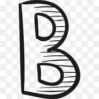 电脑图标字母b剪贴画