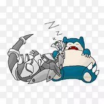 Aggron Pokémon Snorlax Aron睡眠-Pokemon