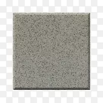花岗岩矩形材料灰色