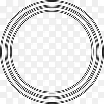 圆同心物体几何圆盘线圆