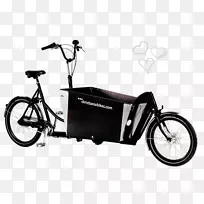 弗里敦克里斯蒂尼亚货运自行车面包车两轮自行车
