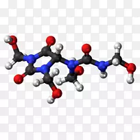 重氮酰脲分子球粘模型尿酸