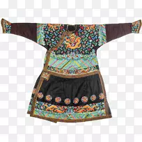 清代长袍物质文化
