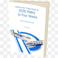 GCSE数学在四周修订指南达到你的目标分数在GCSE数学在四周数学中学数学普通证书-数学