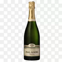 香槟Paul Goerg葡萄酒c te des blancs Bollinger-香槟