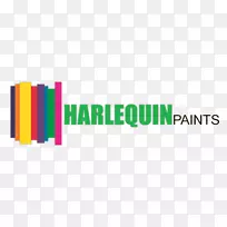 油漆徽标颜色图木材染色-harlequin